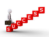 Steps To Success Clipart.