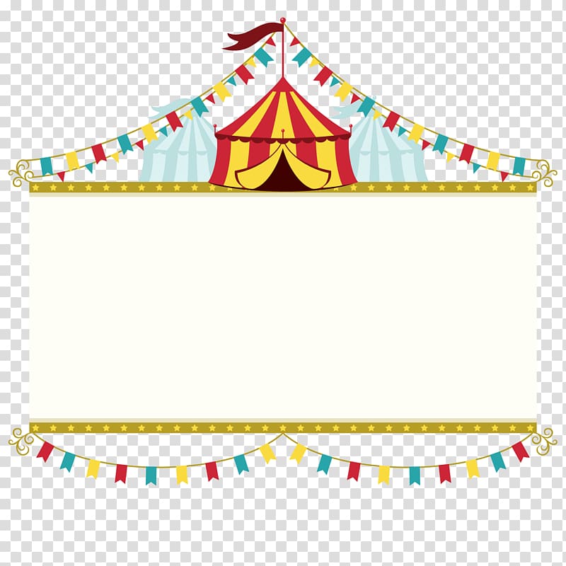 Carnival , Wedding invitation Circus Poster Banner, Circus brand.