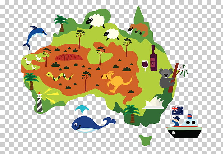 Australia Drawing Cartoon , australian map PNG clipart.