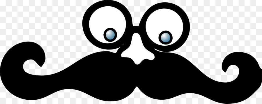 Moustache Cartoon clipart.