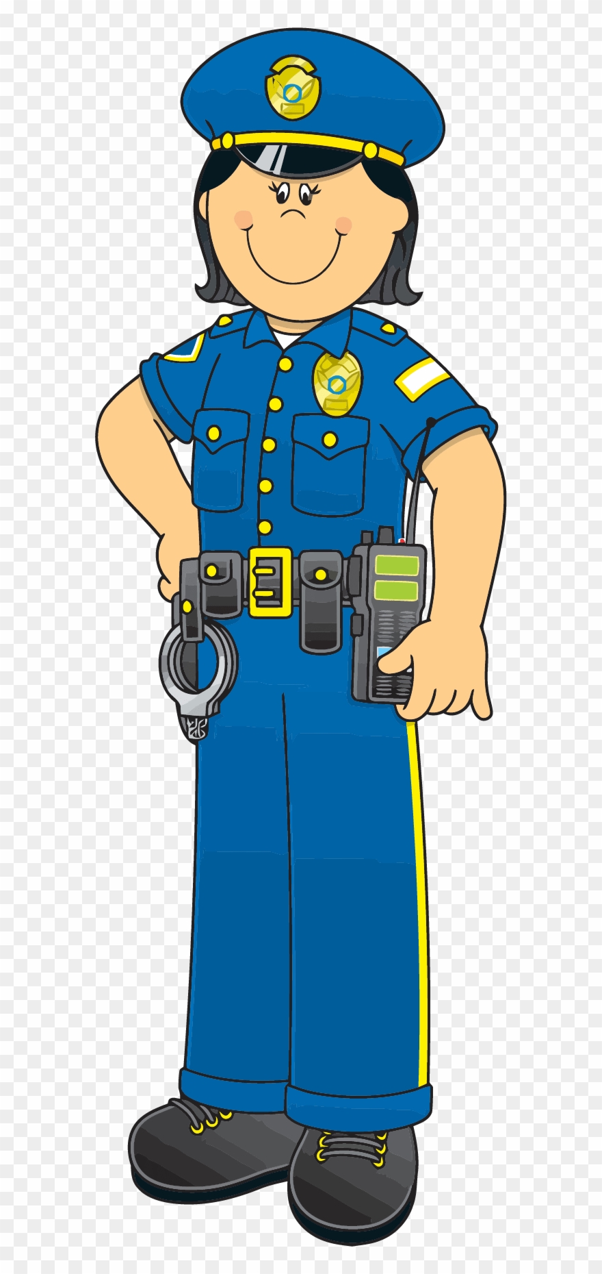 Female Police Officer Clipart.