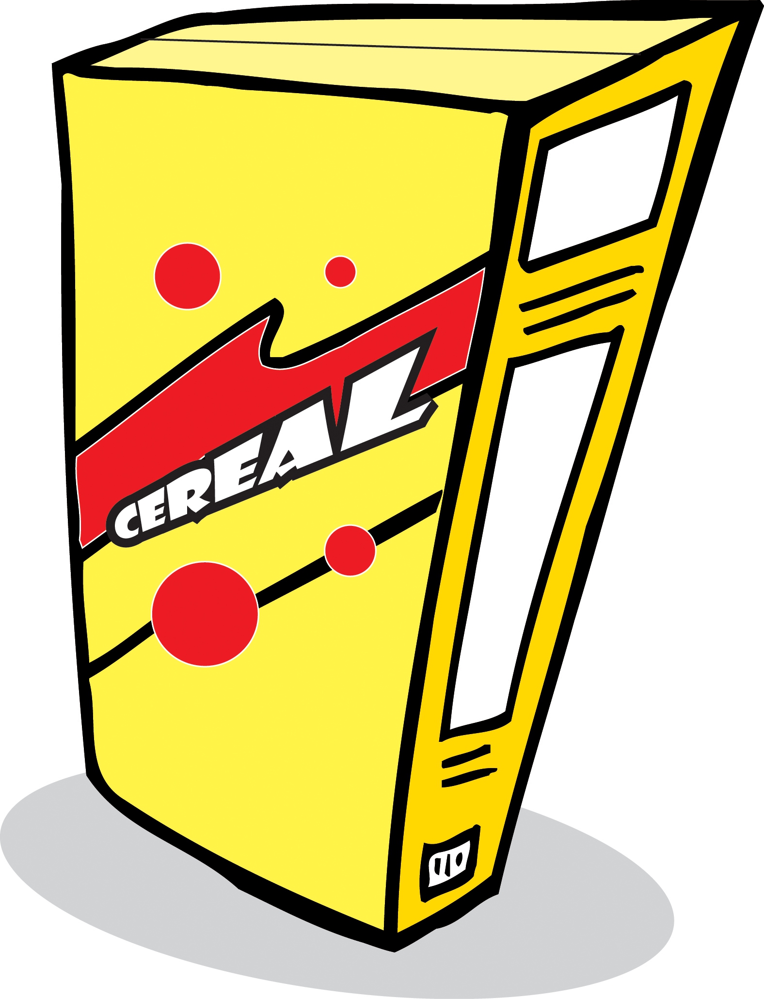 Cheerios Cereal Box Clipart#2083690.