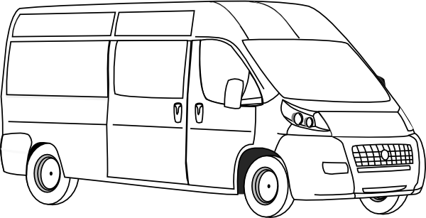 Church Van Clipart.