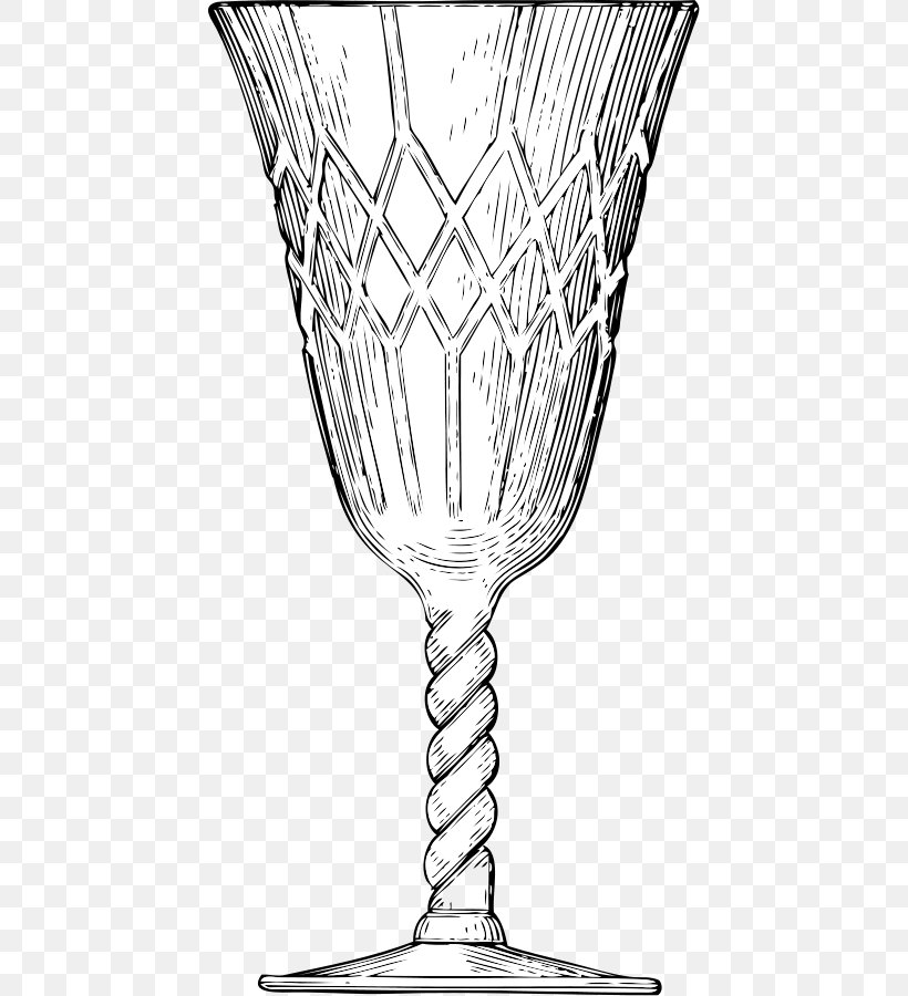 Crystal Lead Glass Wine Glass Clip Art, PNG, 444x900px.