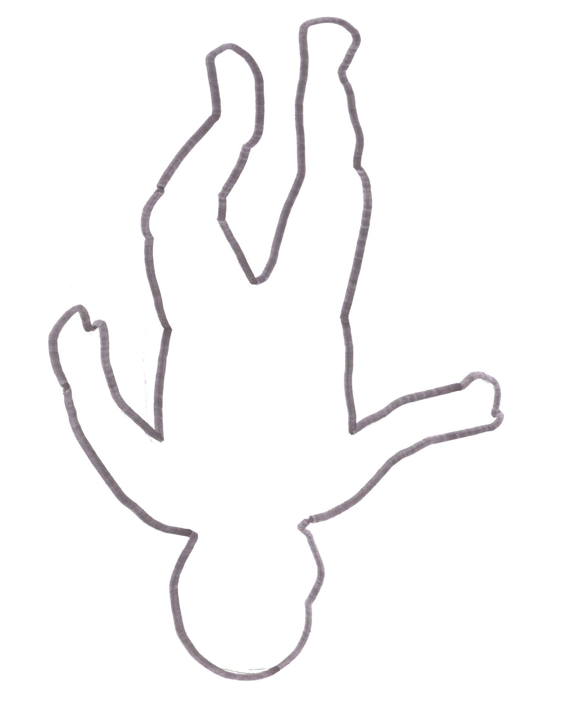 Chalk Outline Clip Art.