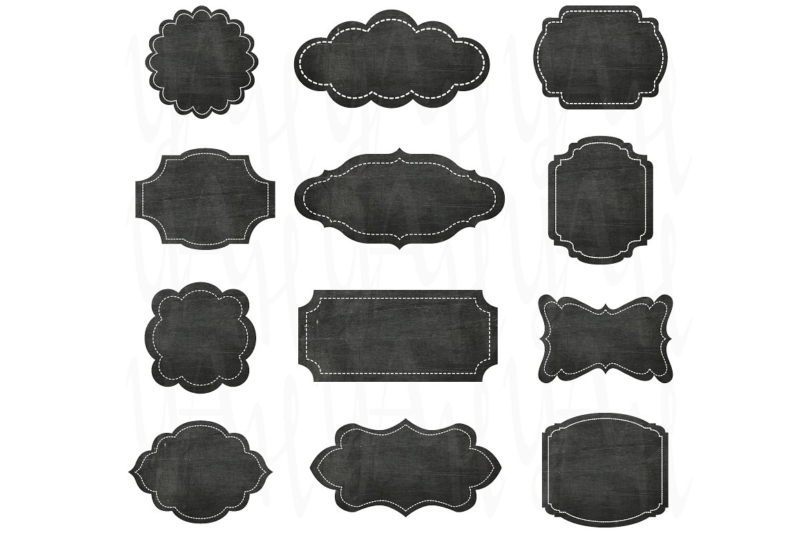 Chalkboard frames clipart » Clipart Station.