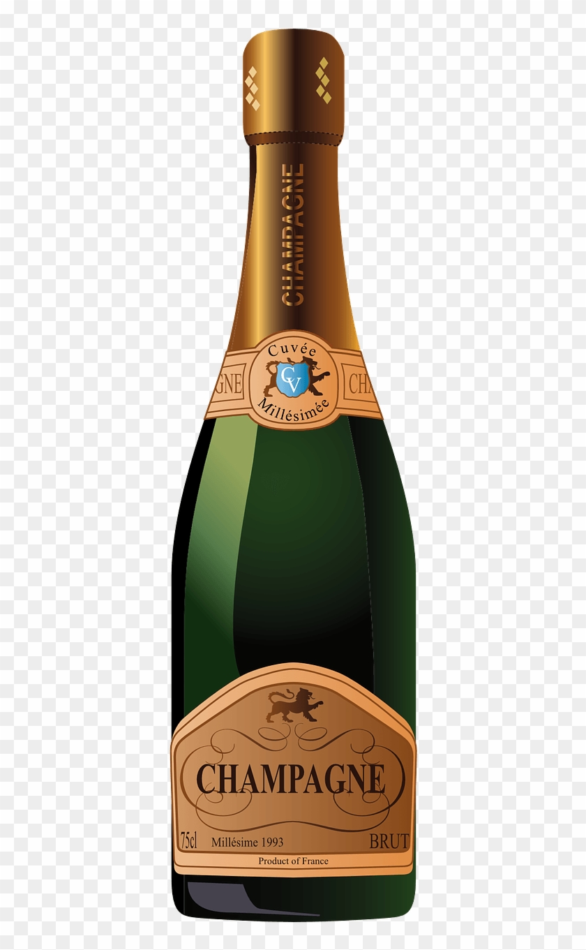 Champagne Bottle Clipart.