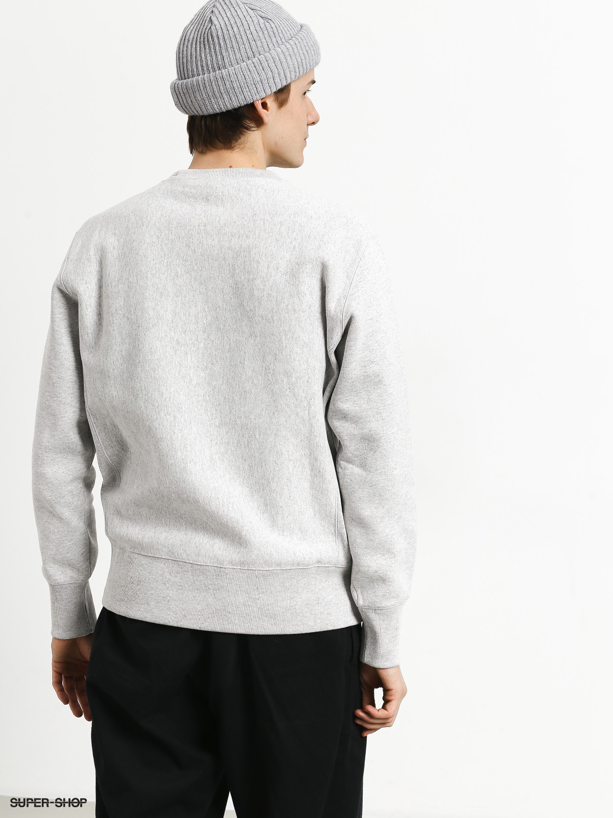 Champion Premium Reverse Weave Big Logo Crewneck Sweatshirt (loxgm).