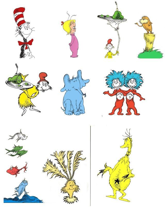 25+ best ideas about Dr Suess Characters on Pinterest.