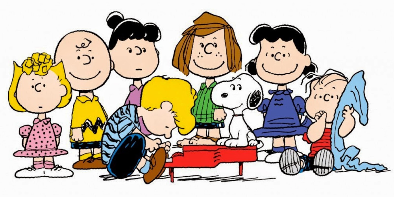 Clipart peanuts characters.