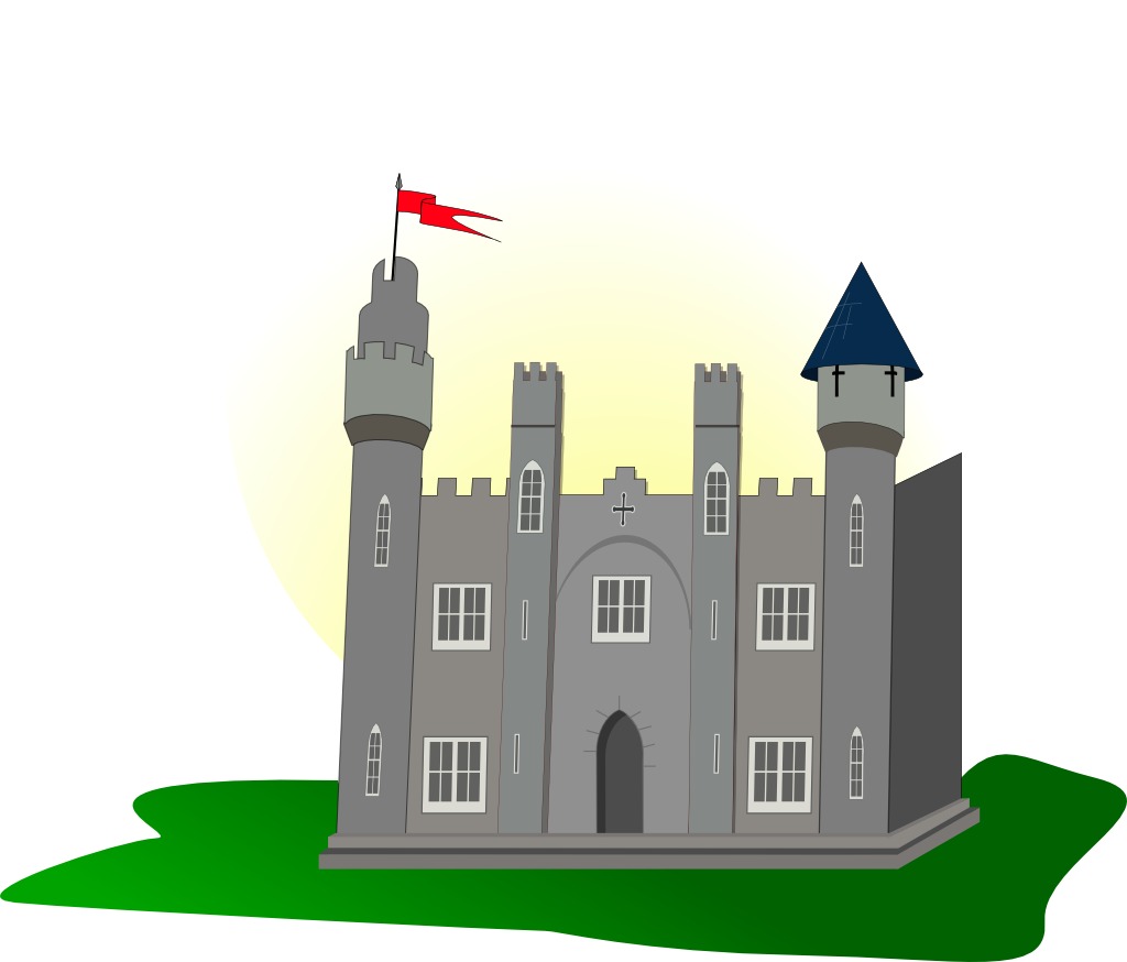 Clipart chateau fort.