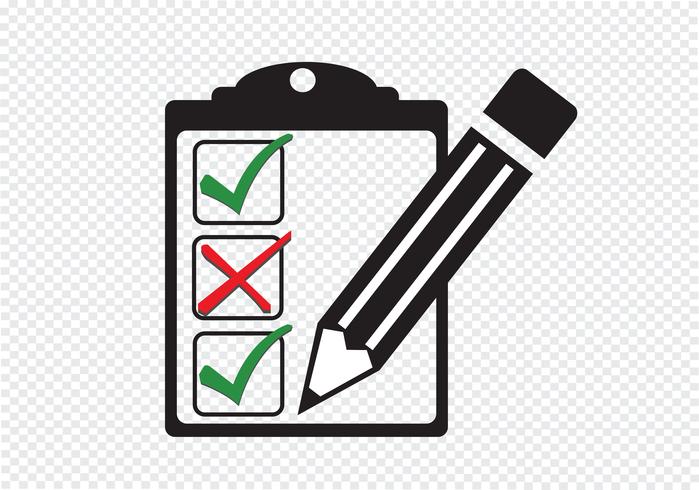 checklist icon Symbol Sign.