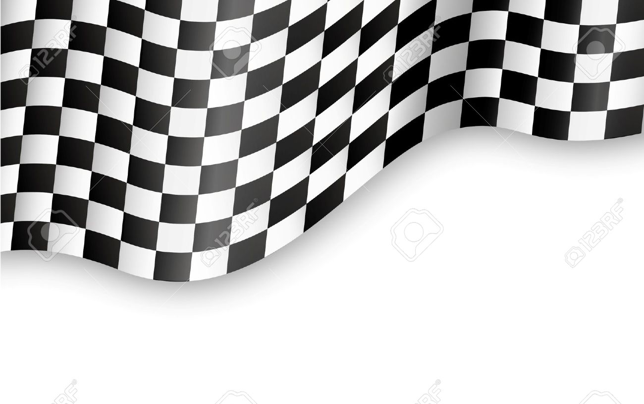 Checkered flags background clipart.