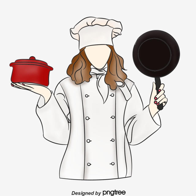 Female Chef Png, Vector, PSD, and Clipart With Transparent.