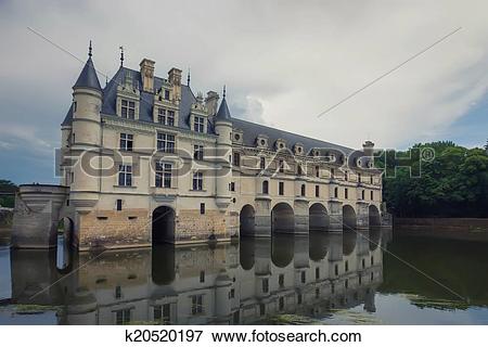 Picture of Chateau de Chenonceau k20520197.