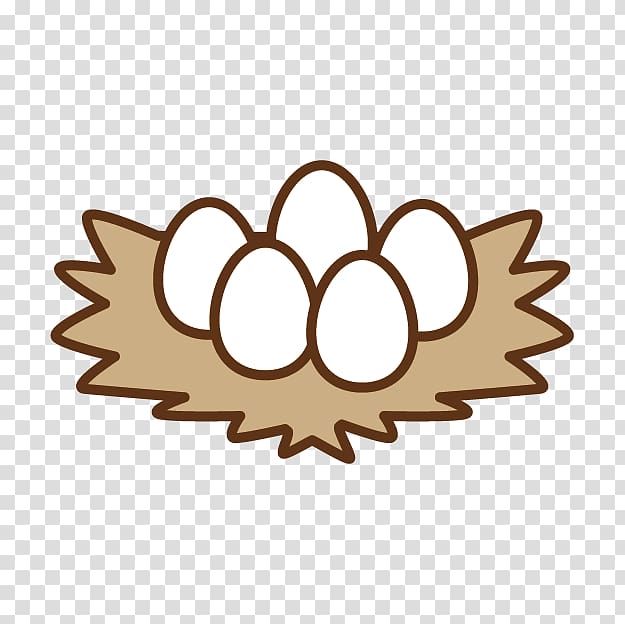 Chicken egg Nest , Nest egg transparent background PNG.