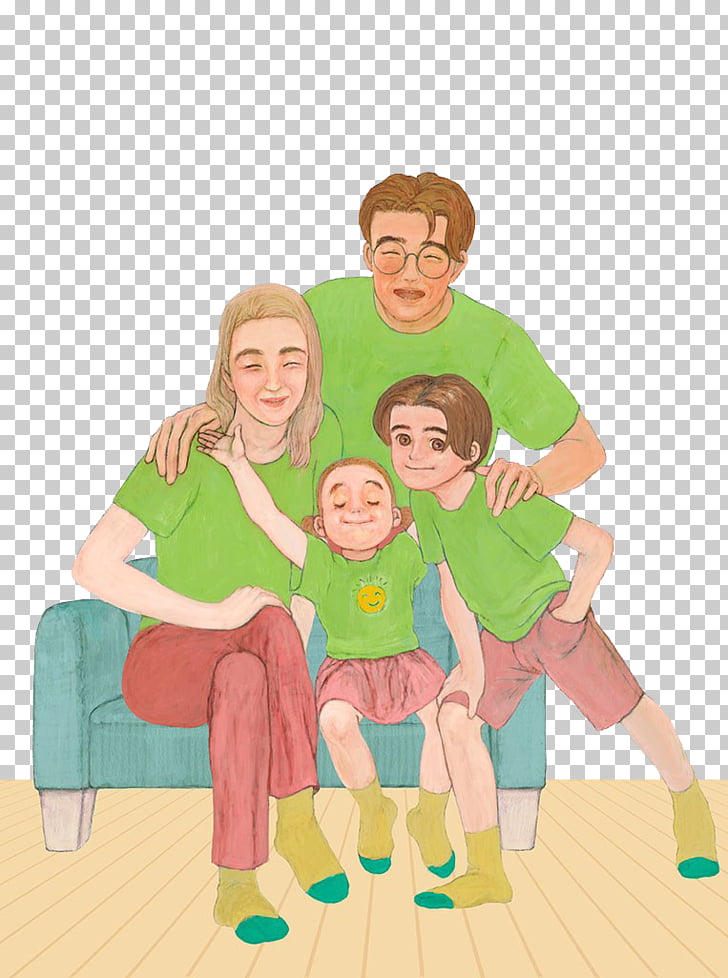 Child Parent Illustration, Children and parents PNG clipart.