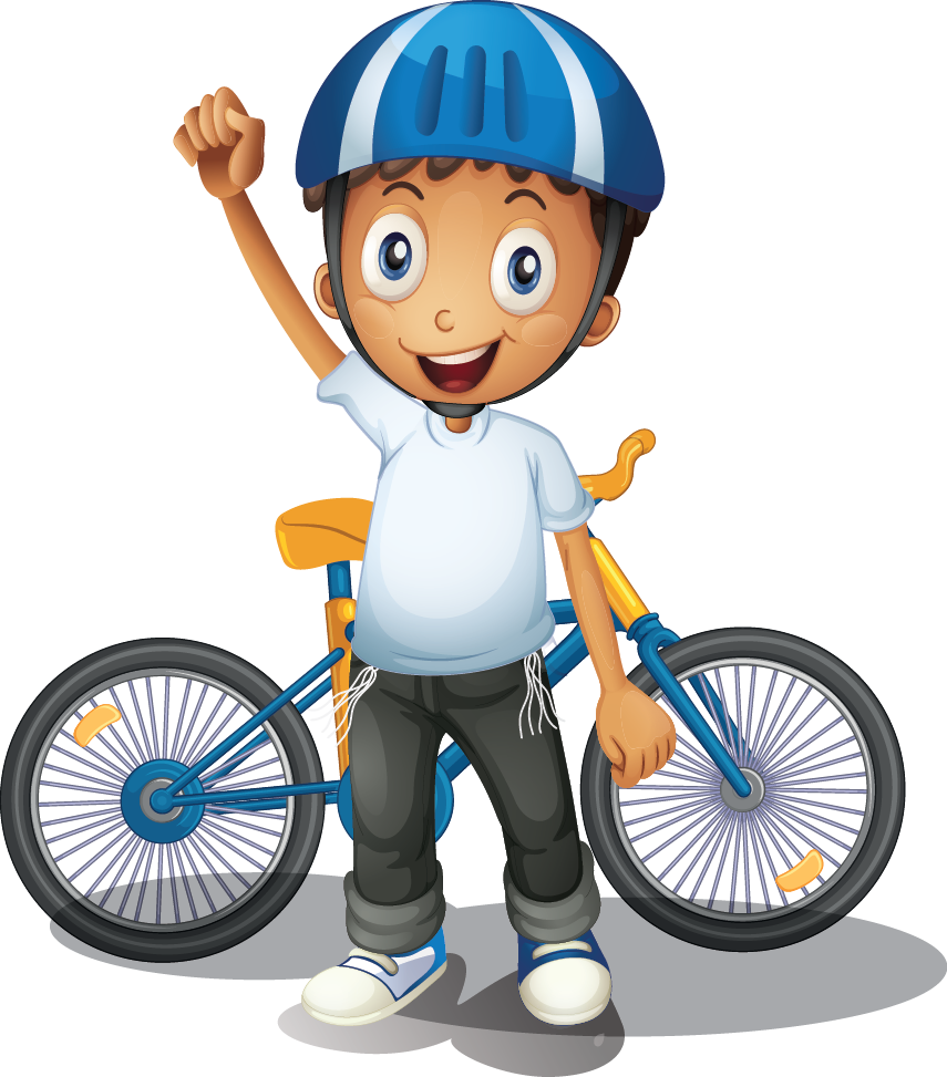 Clipart bicycle child, Clipart bicycle child Transparent.