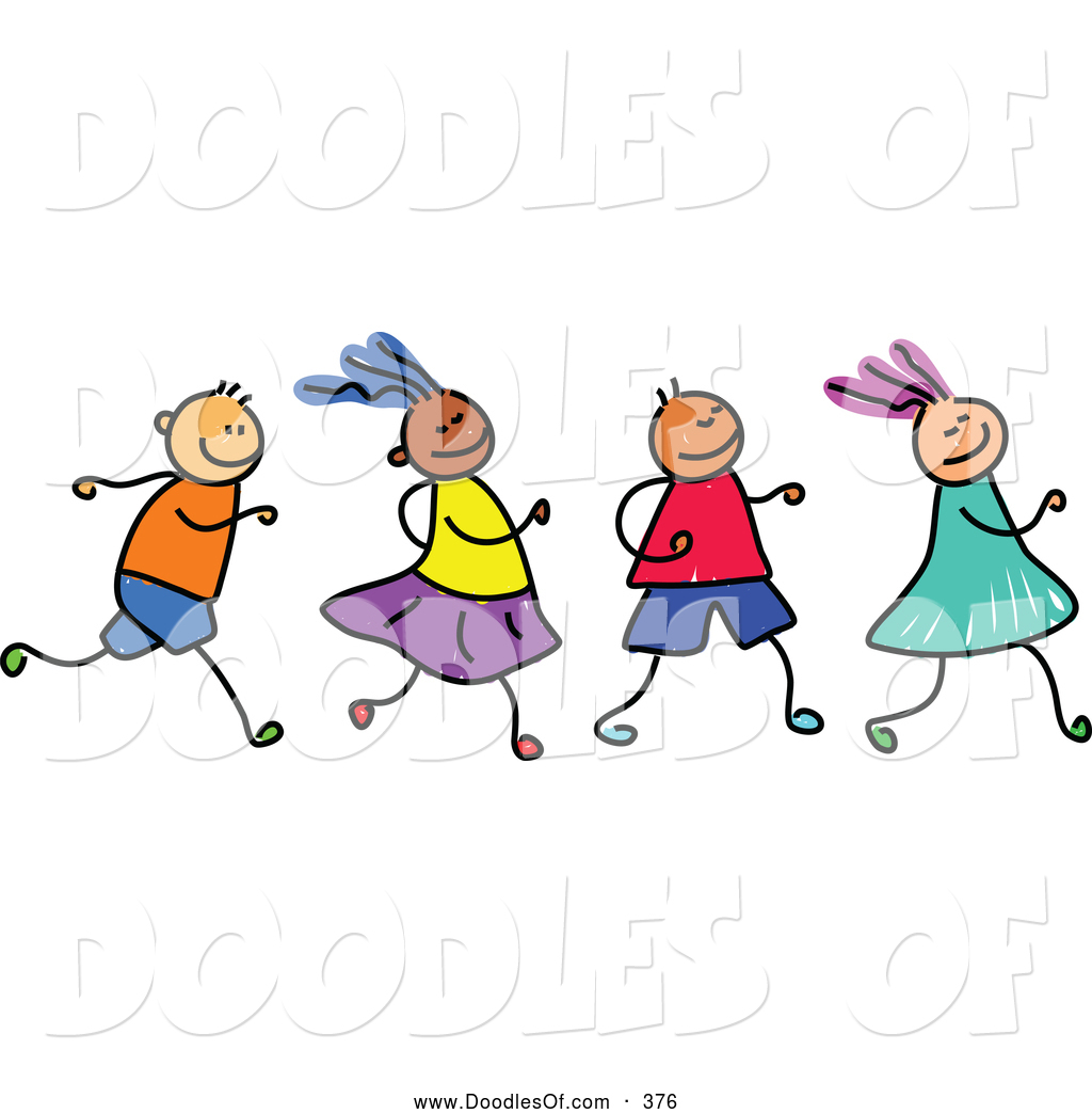 Children Running Clipart 18.