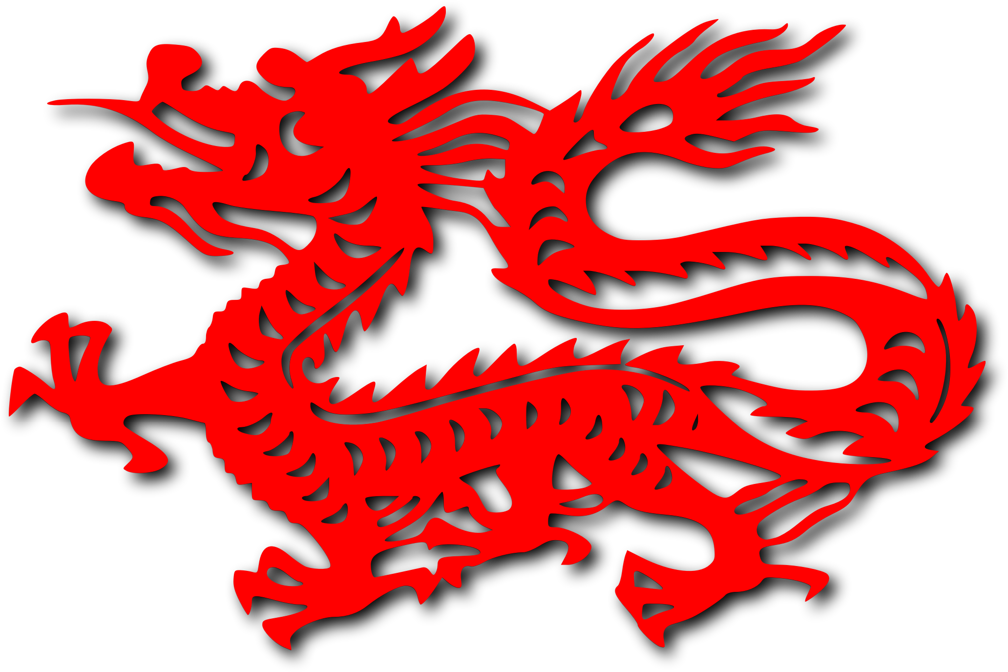 Chinese dragon clipart free.