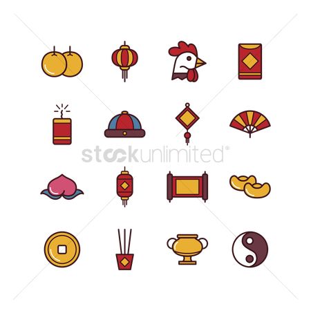 Free Mandarin Hat Stock Vectors.