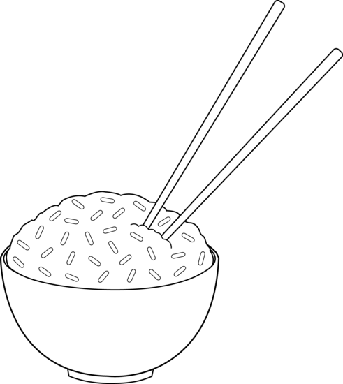 224 Chopsticks free clipart.