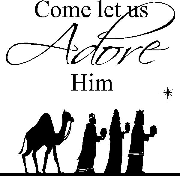 Free Christmas Manger Clipart.