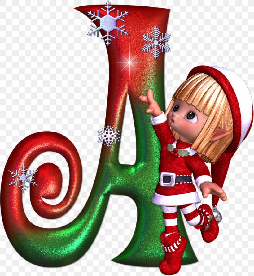 Alphabet Letter Christmas ABC Santa Claus, PNG, 943x1026px.