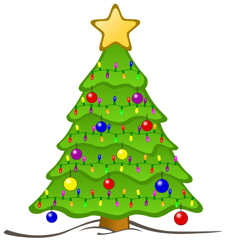 Free Clipart: Animated Christmas Tree.