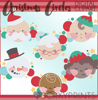 Christmas Characters Clipart.