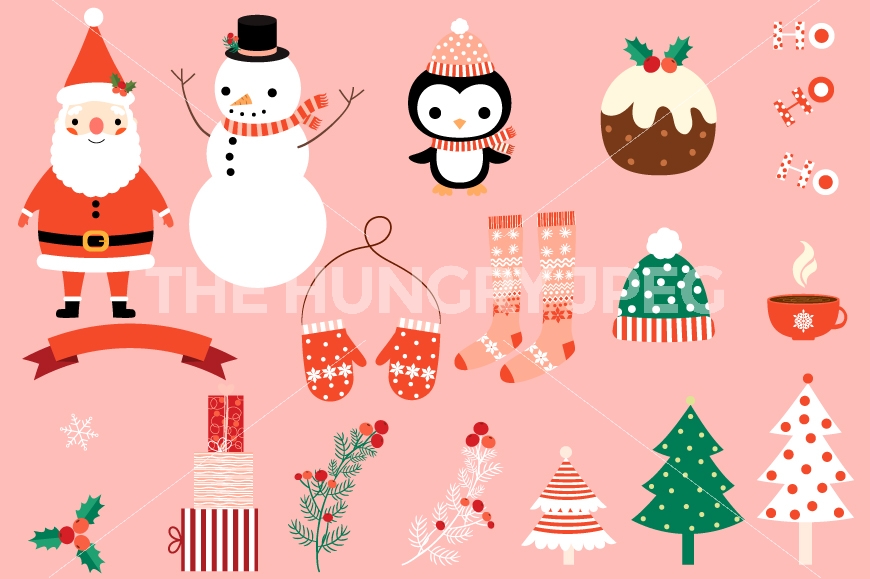 Christmas clip art cute.