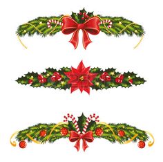 Christmas Banner with Gold Bells Clipart.