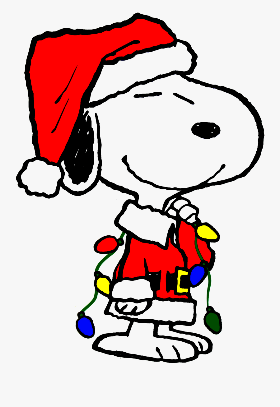 Christmas Clipart Snoopy.