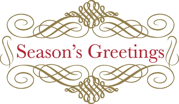 Christmas Seasons Greetings Clip Art.