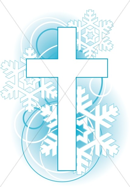 Christmas Cross Clipart.