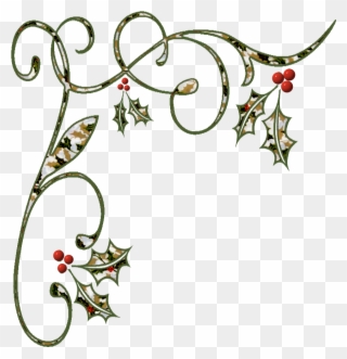 Free PNG Christmas Holiday Borders Clip Art Download.