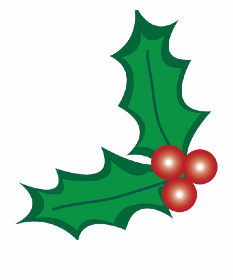 Holly And Berries Clip Art Christmas Holly Berry Clipart.