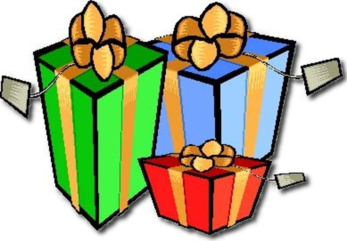 Animated Christmas Presents Clipart.