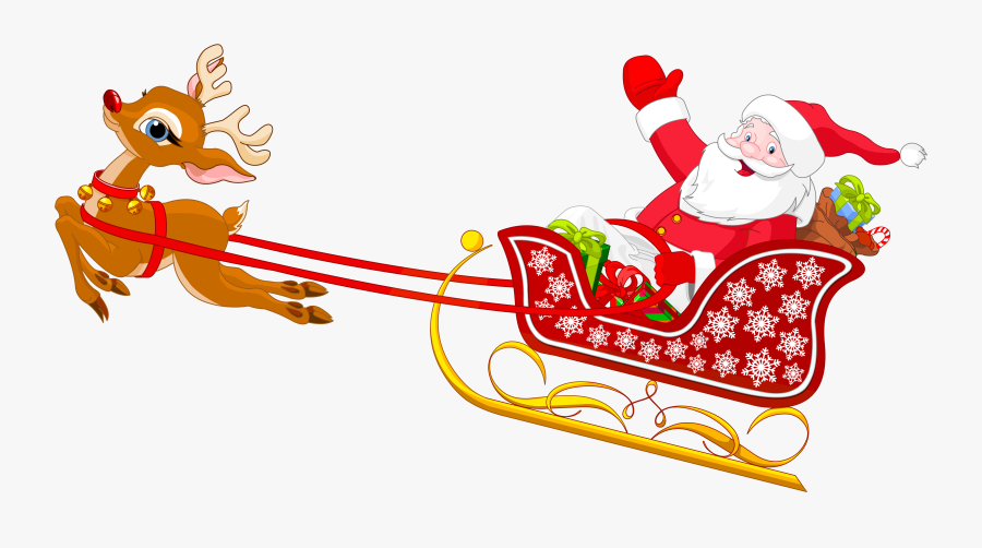 Clip Art Santa Sleigh Clip Art.