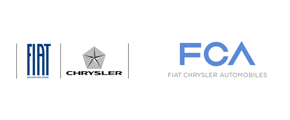 Brand New: New Logo for Fiat Chrysler Automobiles by.