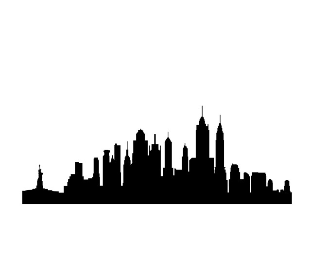 City line clipart.