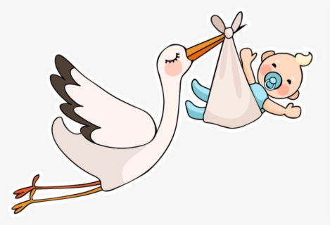 Free Baby Stork Clip Art with No Background , Page 2.