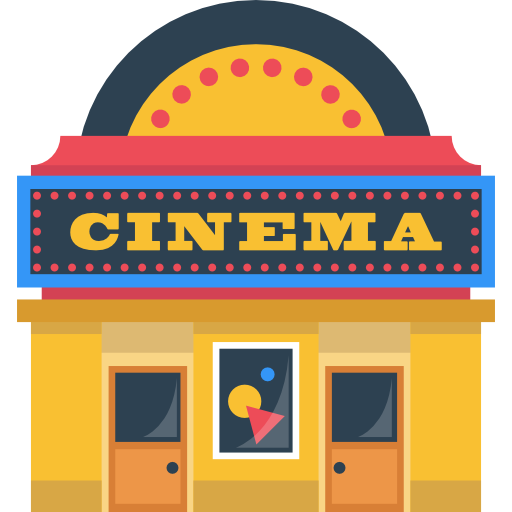 1233 Cinema free clipart.