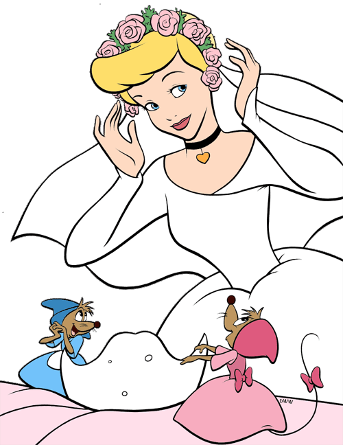 Disney Weddings Clip Art.