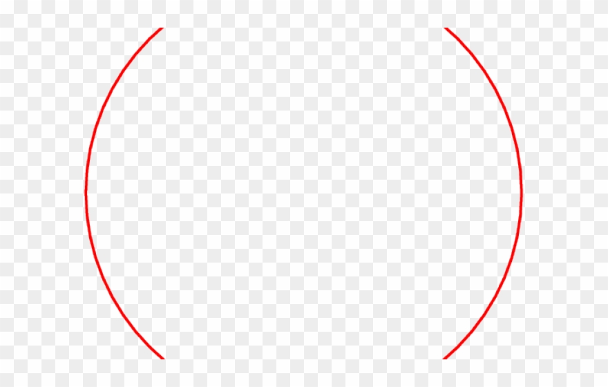 Drawn Circle Png Red.