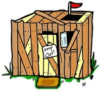 Club House Clipart.