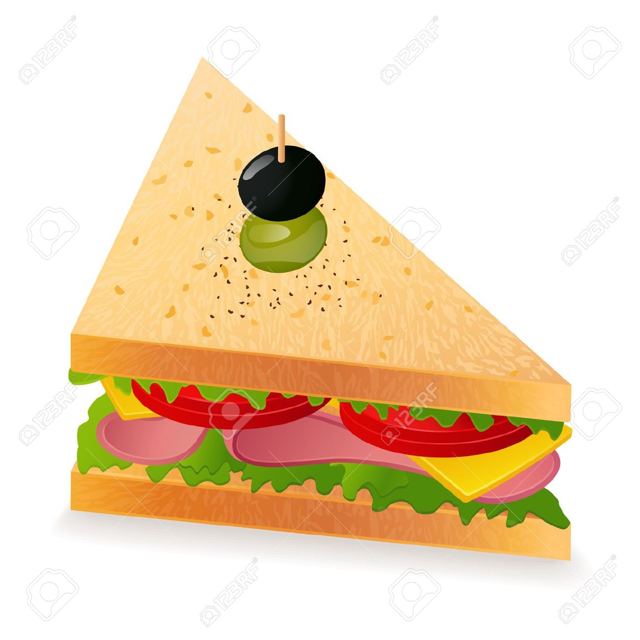 Sandwich Clip Art Free.