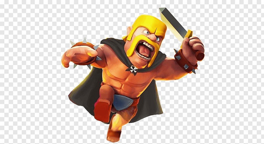 Clash of Clans Barbarian King illustration, Cheats For Clash.