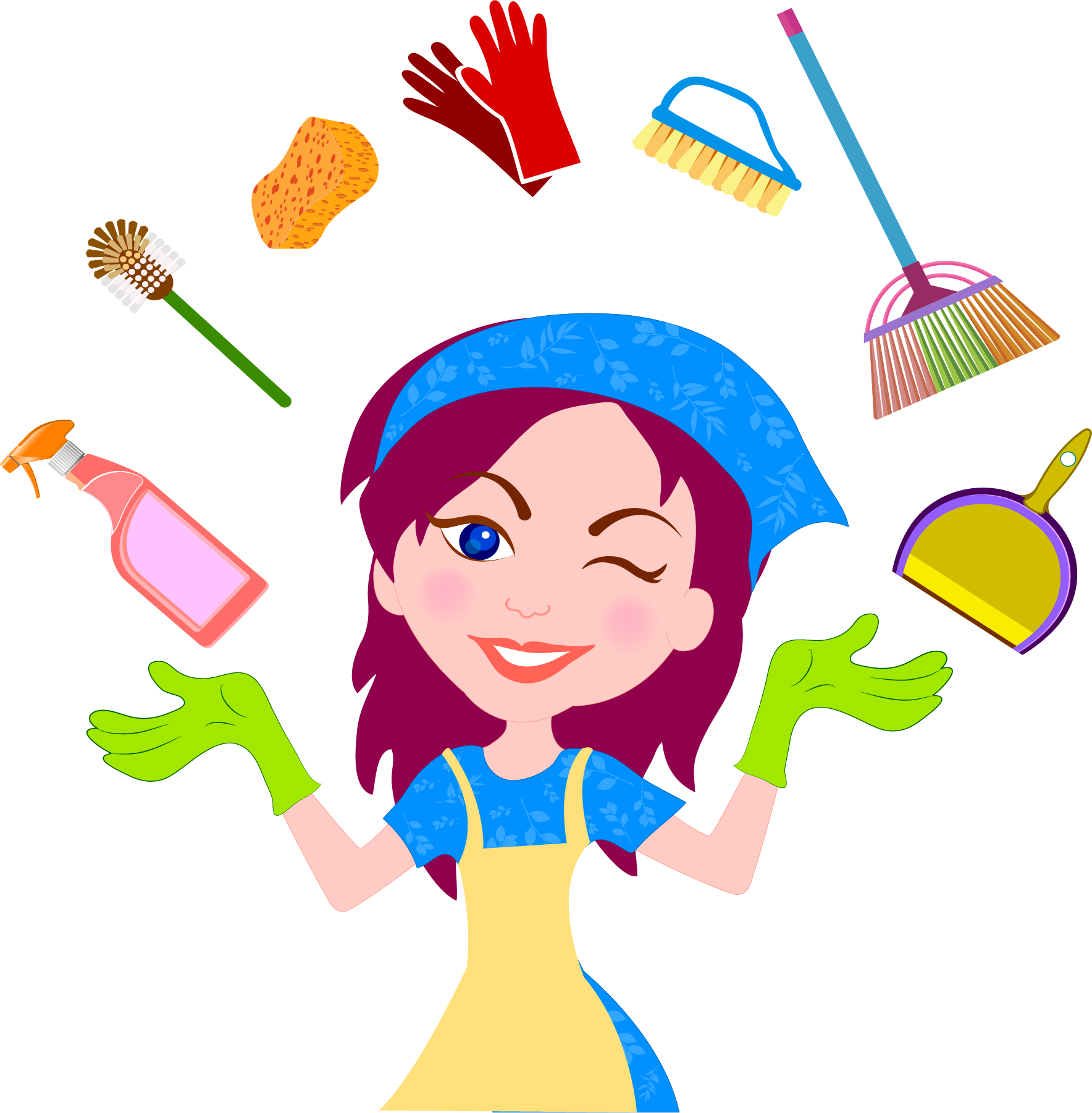 Download Cleaner Housekeeping Service House Maid Cleaning Clean.