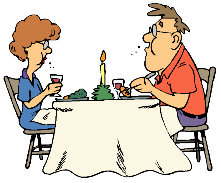 Clear Dinner Table Clipart.